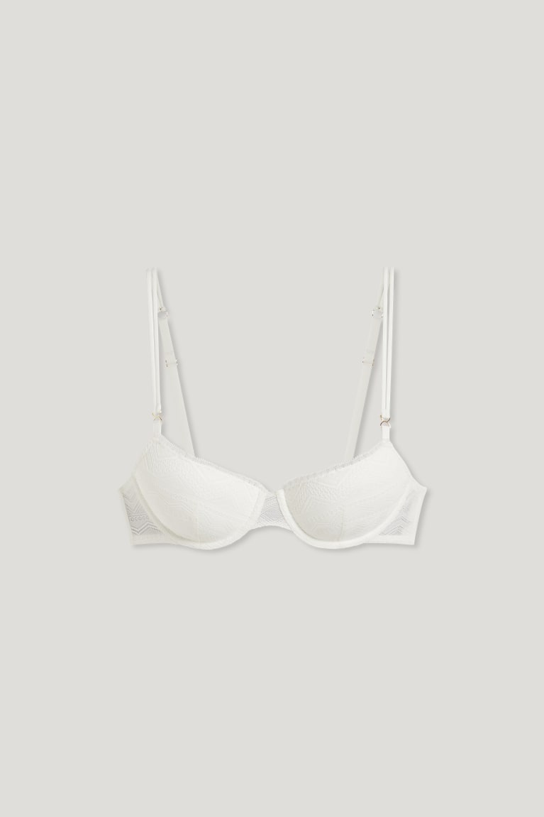 C&A Underwire Bra Demi Pehmustettu Naisten Alusvaatteet Valkoinen | 73KWIOHGB