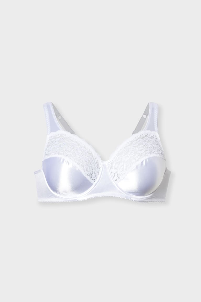 C&A Underwire Bra Naisten Alusvaatteet Valkoinen | 30PMRYGAX