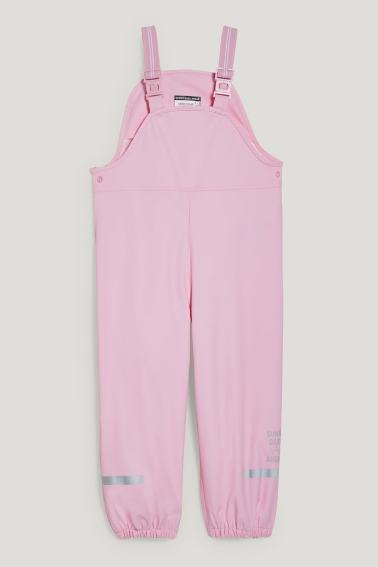 C&A Vedenpitävät Dungarees Tytön Takki Pinkki | 39CEXWIUY