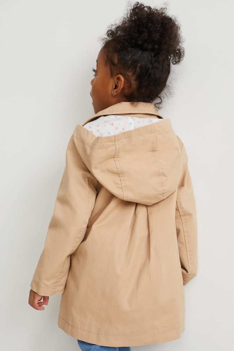 C&A With Hood Tytön Takki Beige | 78GEUVTWO